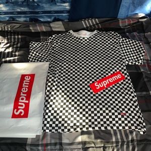 Supreme Checkerboard tee